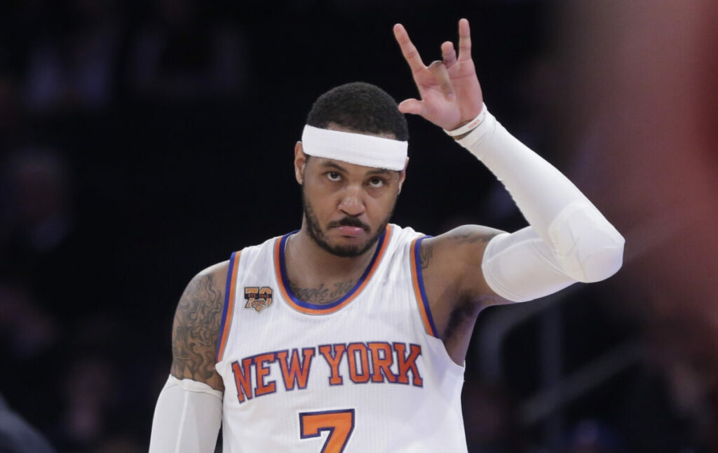 carmelo anthony knicks