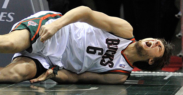 worst basketball injury ever
