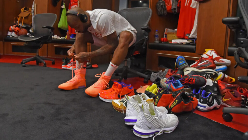 nba locker room
